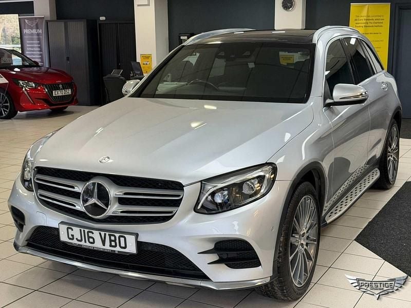 Used Mercedes GLC220 AMG line 2016 Silver Estate
