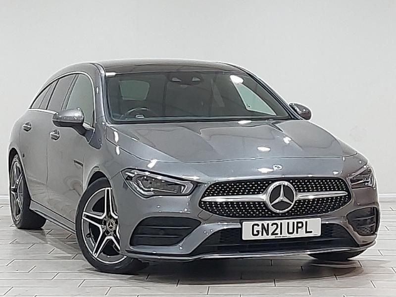 Grey Used 2021 Mercedes CLA180 AMG Line Premium Plus Sedan | £23,498 (Fair price) - Image 1/4