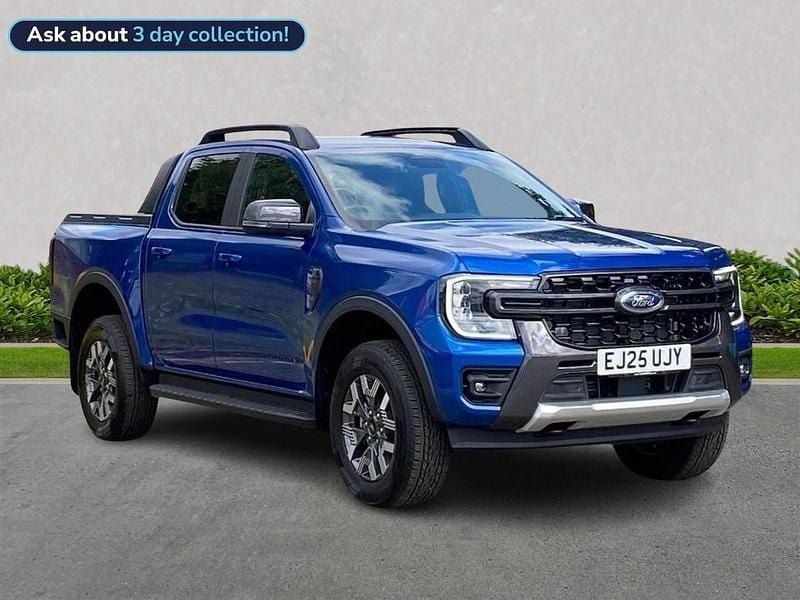 Blue Used 2025 Ford Ranger Wildtrack Pickup | £38,500 - Image 1/4