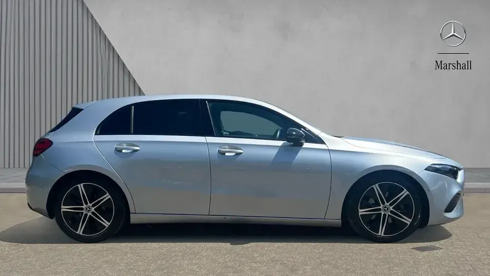 Used Mercedes A180 Sport Edition 136 HP (100 kW) 2025 Metallic paint hightech silver
