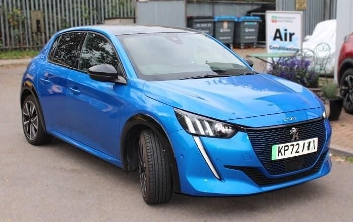 Blue Used 2022 Peugeot e-208 GTi Hatchback | £8,295 (Super price) - Image 1/4
