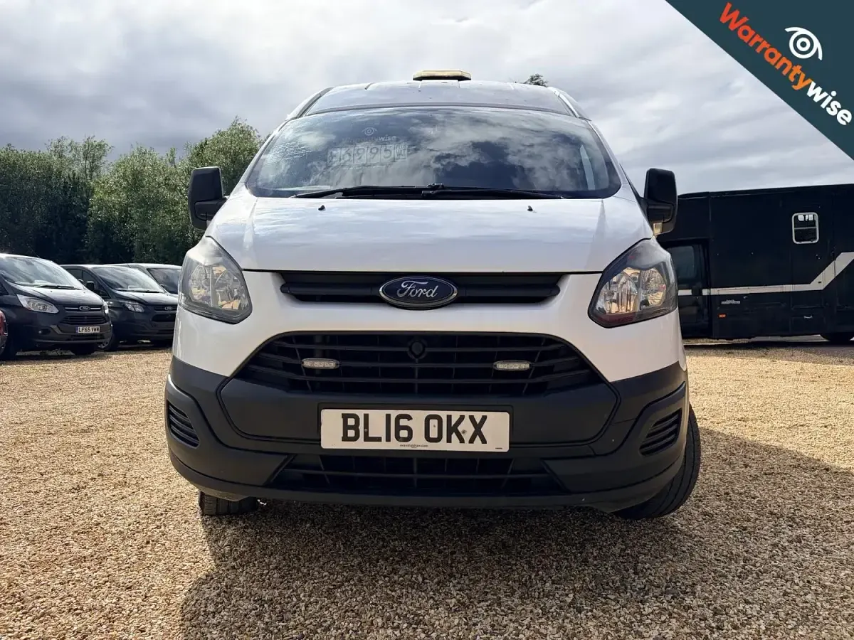 Used Ford Transit Custom 125 HP (91 kW) 2016 White Van