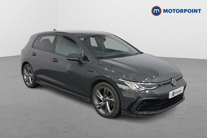 Grey Used 2022 VW Golf VIII R-line Hatchback | £19,599 (Fair price) - Image 1/4