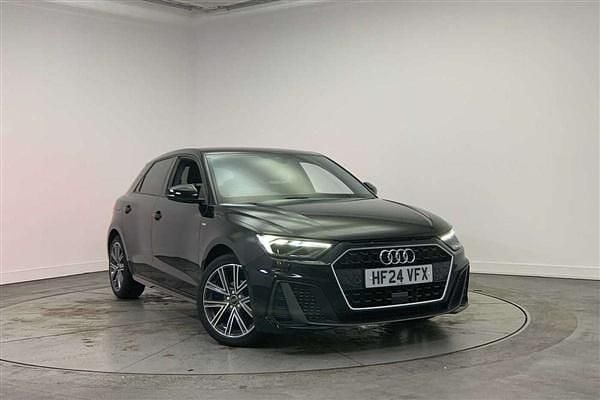 Black Used 2024 Audi A1 S-Line Hatchback | £20,200 (Fair price) - Image 1/4