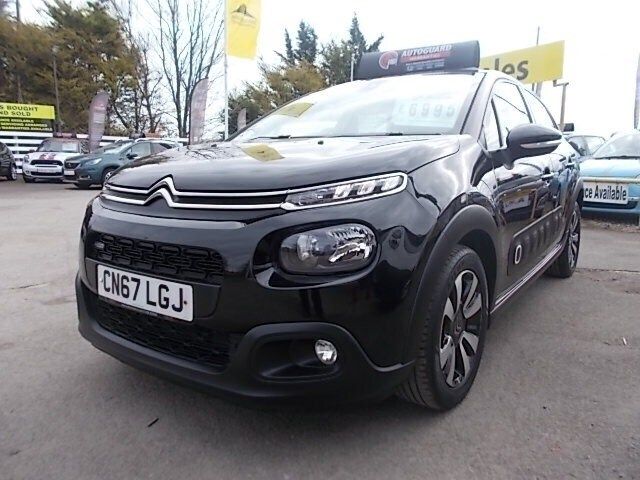 Black Used 2017 Citroën C3 Flair Hatchback | £6,995 (Expensive) - Image 1/4