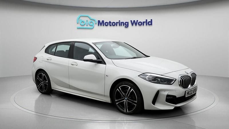 White Used 2022 BMW 118 M Sport Hatchback | £18,600 (Good price) - Image 1/4