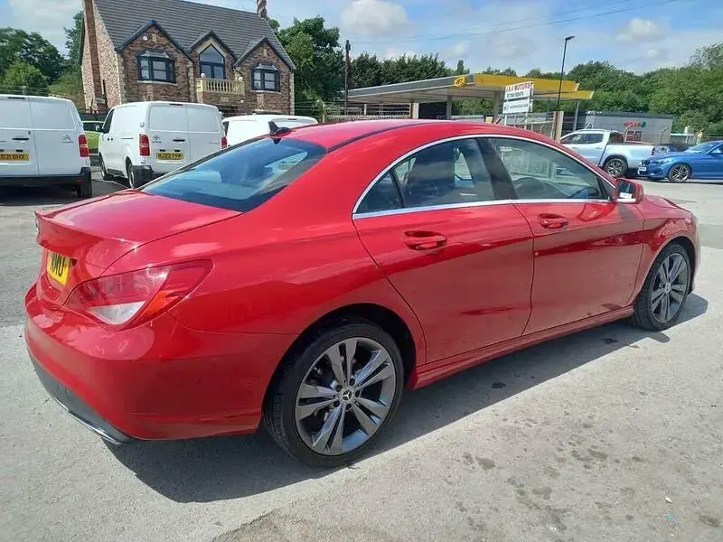 Used Mercedes CLA200 2017 Red Coupe