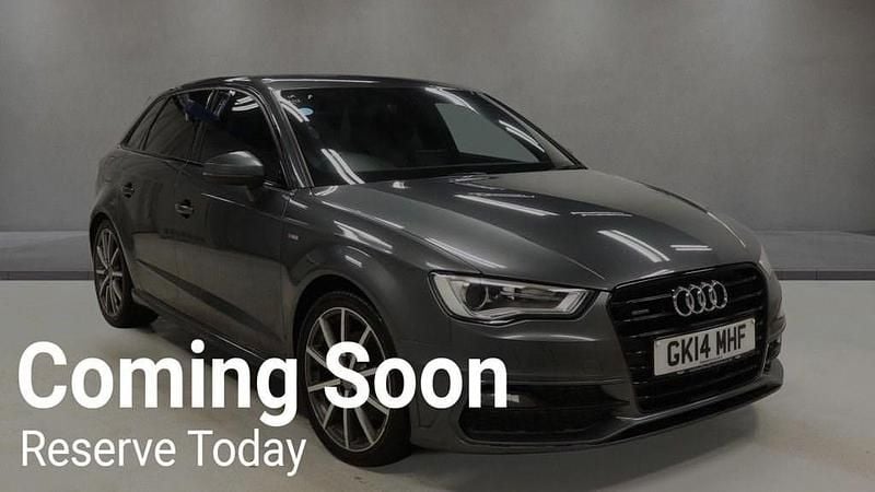 Used Audi A3 S-Line 2014 Grey Hatchback