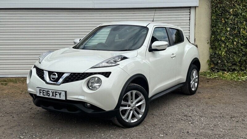 White Used 2016 Nissan Juke N-Connecta SUV | £5,490 (Fair price) - Image 1/4