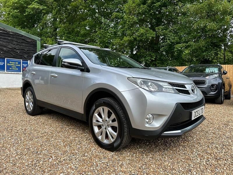 Silver Used 2013 Toyota RAV4 SUV | £6,495 (Fair price) - Image 1/4