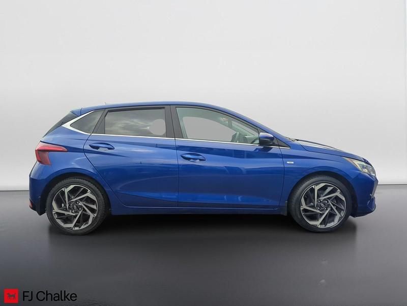 Used Hyundai i20 Premium 2022 Blue Hatchback