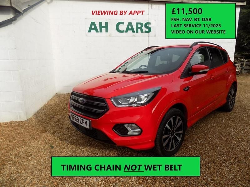Used Ford Kuga ST-Line 150 HP (110 kW) 2019 Red SUV