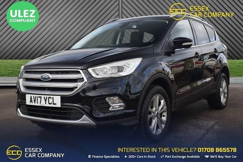 Used Ford Kuga Titanium 120 HP (88 kW) 2017 Black SUV