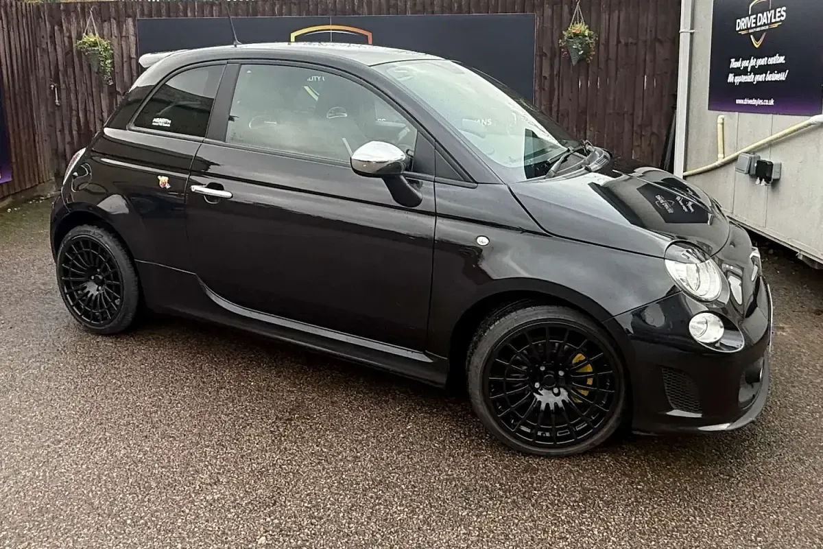 Used Abarth 500 2014 Black Hatchback