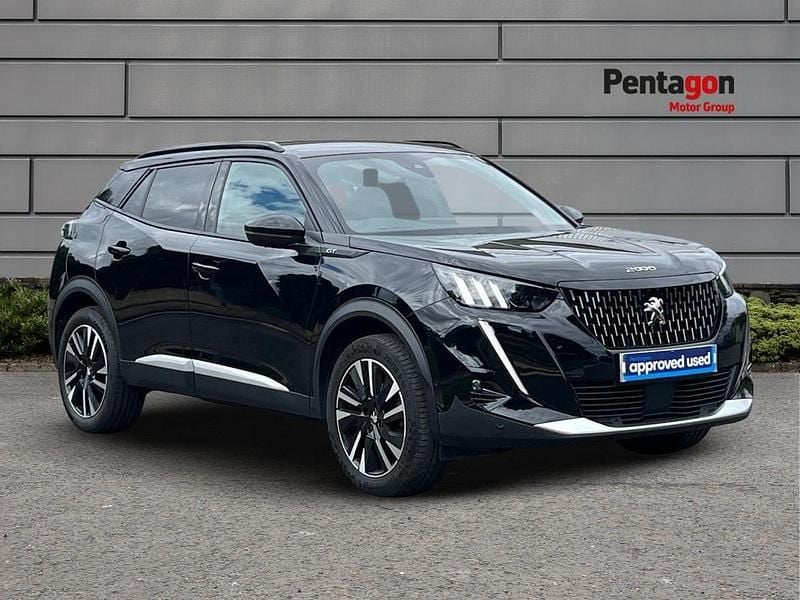 Black Used 2022 Peugeot 2008 Premium SUV | £16,995 (Good price) - Image 1/4