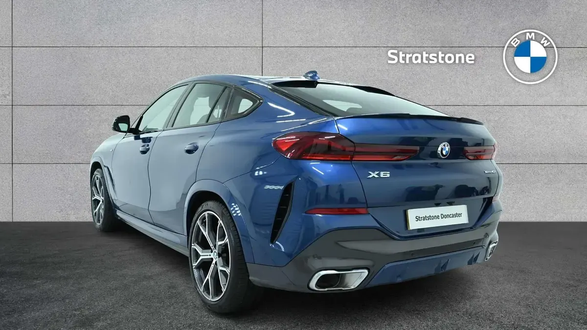 Used BMW X6 M Sport 340 HP (250 kW) 2021 Blue SUV
