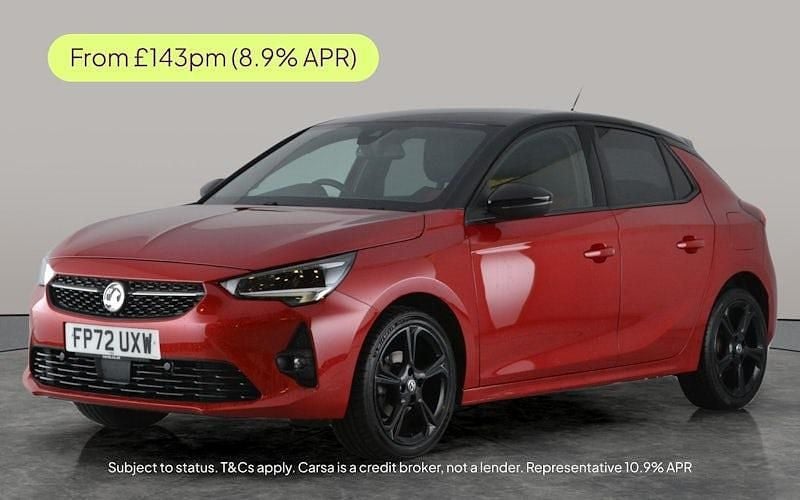Red Used 2023 Vauxhall Corsa Hatchback | £10,669 (Fair price) - Image 1/3