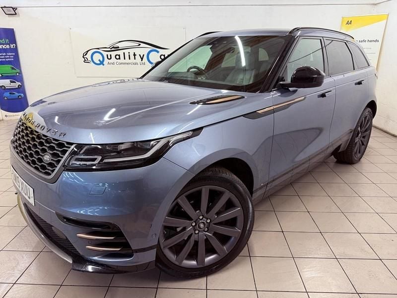 Blue Used 2019 Land Rover Range Rover Velar HSE Dynamic SUV | £18,995 (Fair price) - Image 1/4