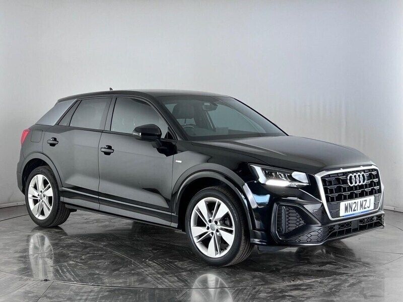 Black Used 2021 Audi Q2 S-Line SUV | £19,800 (Good price) - Image 1/3