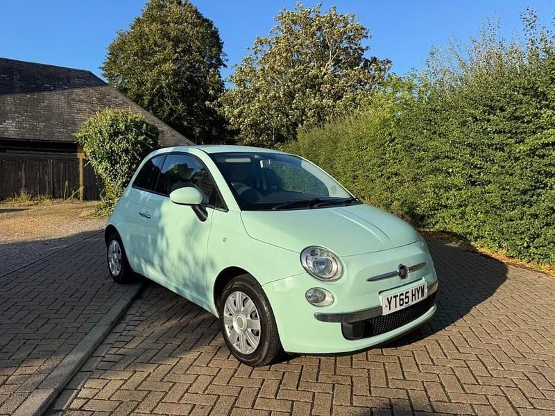 Used Fiat 500 Pop Star 69 HP (50 kW) 2015 Green Hatchback