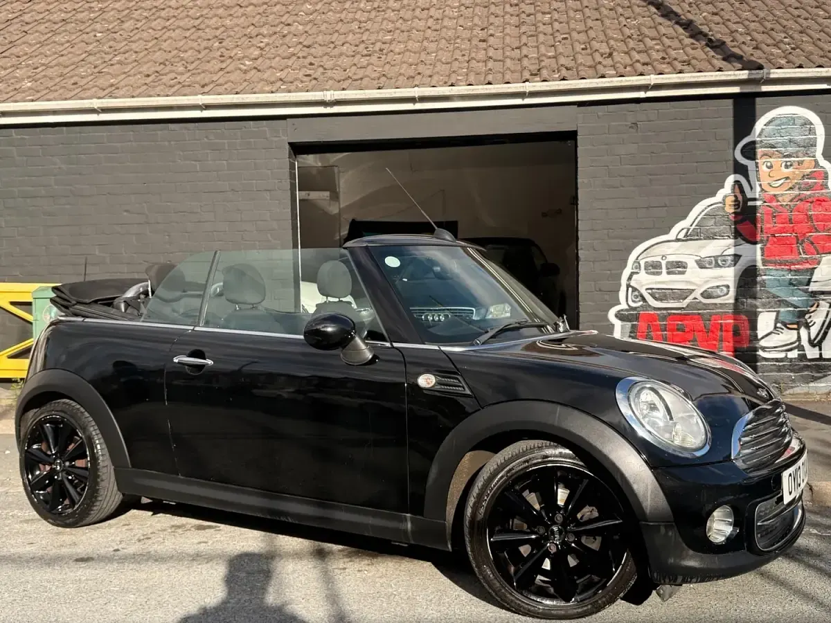 Used Mini Cooper Cabriolet 119 HP (87 kW) 2013 Black Cabriolet