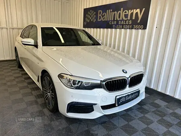 Used BMW 520 M Sport 187 HP (137 kW) 2019 White Sedan
