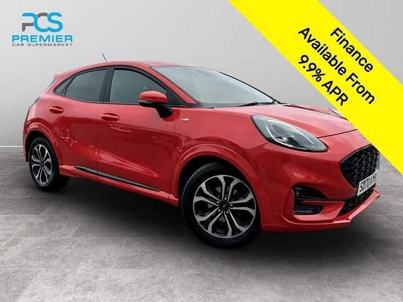 Red Used 2020 Ford Puma ST-Line Hatchback | £12,595 (Good price) - Image 1/3
