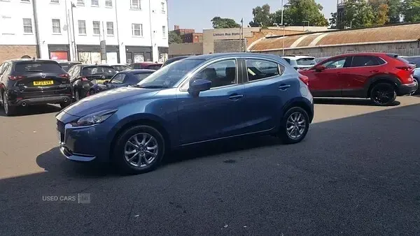 Used Mazda 2 116 HP (85 kW) 2023 Blue Hatchback