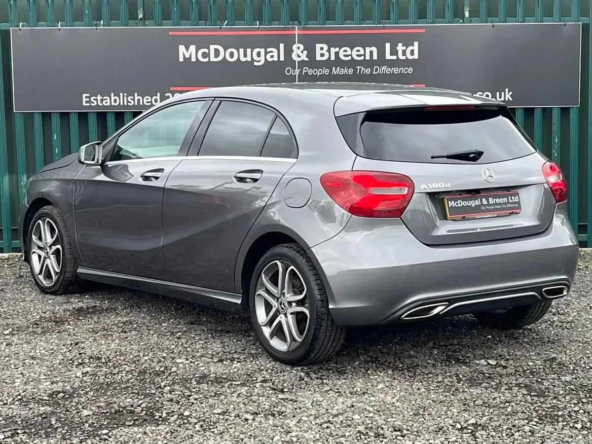 Used Mercedes A180 Sport Edition 109 HP (80 kW) 2018 Grey Hatchback