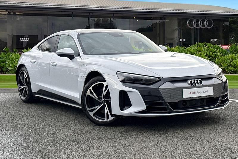 Grey Used 2023 Audi e-tron GT quattro Advanced Sedan | £44,450 (Fair price) - Image 1/4