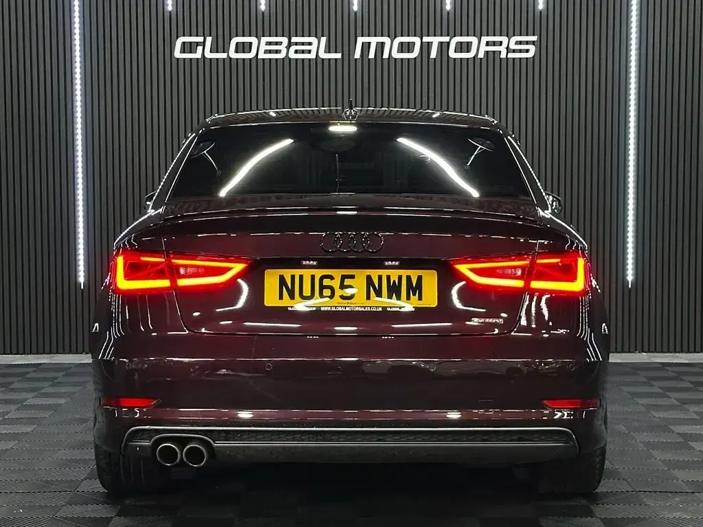 Used Audi A3 S-Line 184 HP (135 kW) 2015 Red Sedan