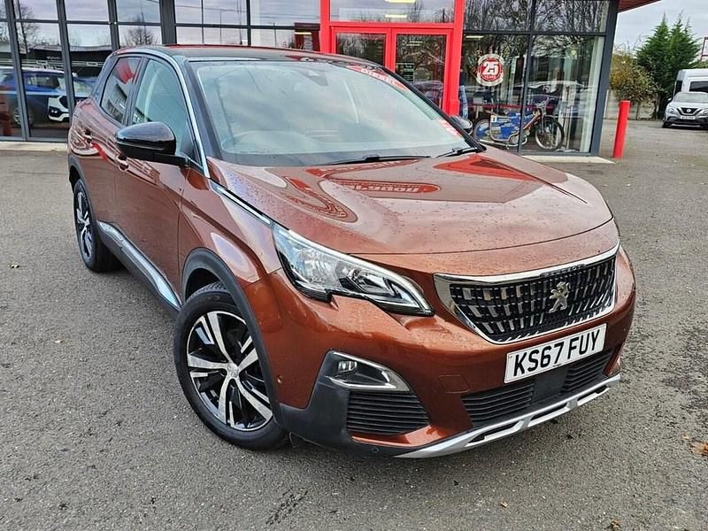 Bronze Used 2017 Peugeot 3008 Allure SUV | £10,995 (Fair price) - Image 1/4