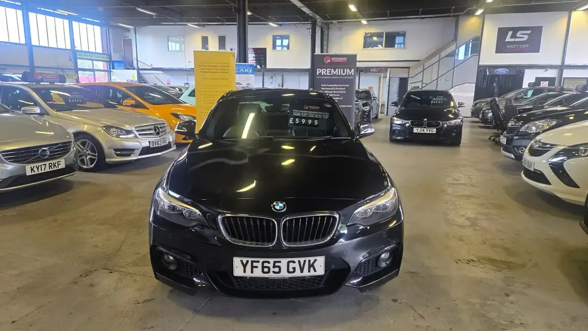 Used BMW 218 M Sport 2015 Black Coupe