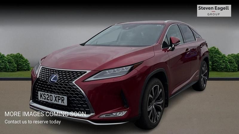 Used Lexus RX450h 2020 Red SUV