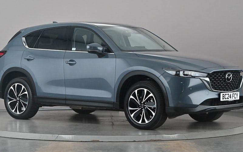 Grey Used 2023 Mazda CX-5 Exclusive-Line SUV | £30,999 (Expensive) - Image 1/4