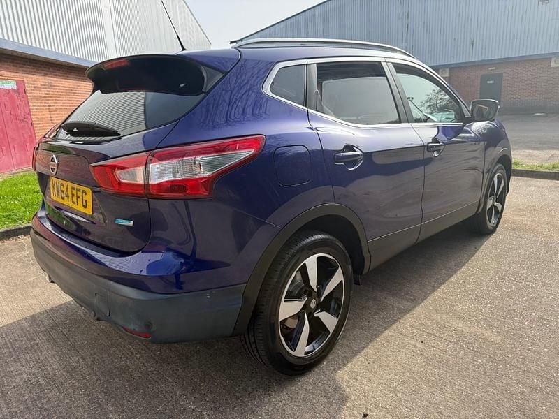 Used Nissan Qashqai N-TEC 110 HP (80 kW) 2015 Blue SUV