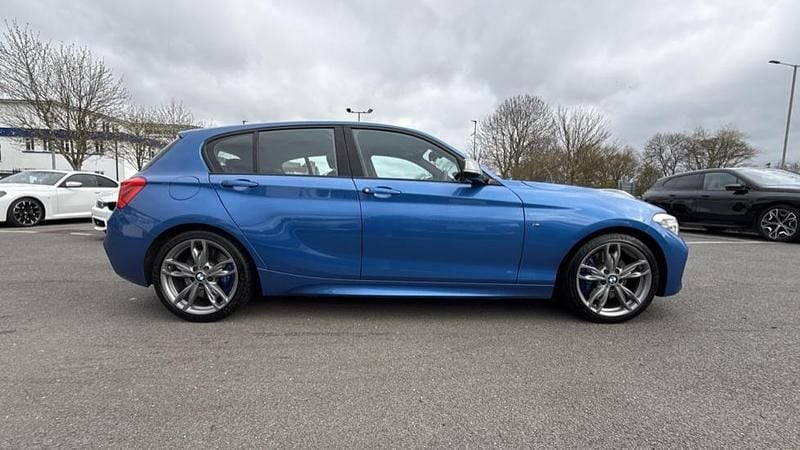 Used BMW M140 M Sport 335 HP (246 kW) 2018 Blue Hatchback