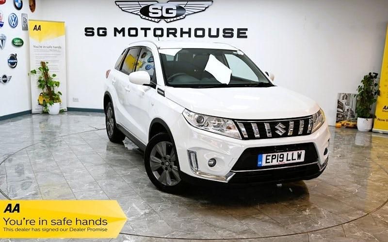 White Used 2019 Suzuki Vitara SZ-T Hatchback | £12,495 (Fair price) - Image 1/4