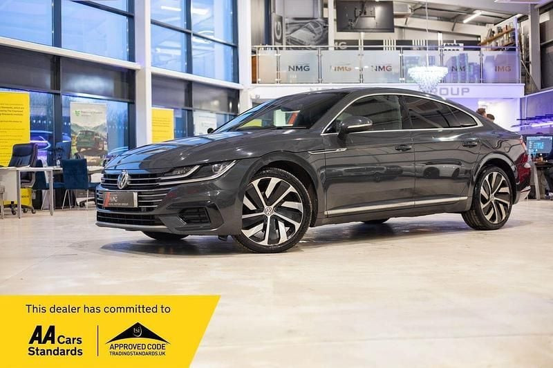 Used VW Arteon R-line 190 HP (139 kW) 2018 Grey Hatchback