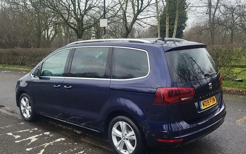 Used Seat Alhambra XCELLENCE 177 HP (130 kW) 2018 Blue MPV
