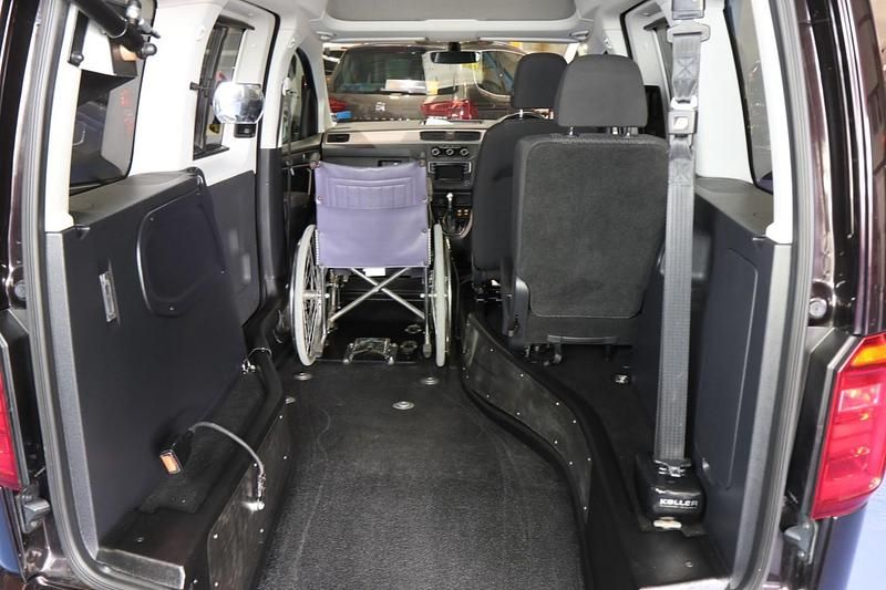 Used VW Caddy Life 2017 Purple MPV