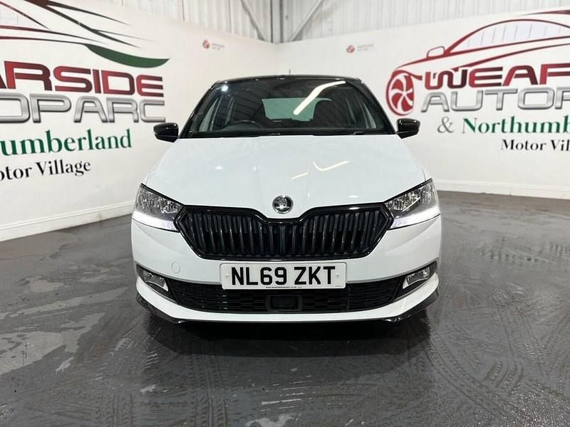 Used Skoda Fabia Monte Carlo 95 HP (69 kW) 2019 White Hatchback
