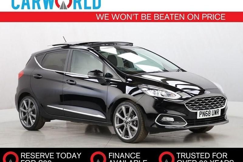 Black Used 2018 Ford Fiesta Vignale Hatchback | £11,400 (A bit pricey) - Image 1/1