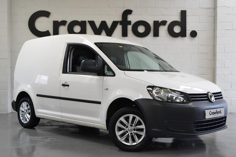 Used VW Caddy 102 HP (75 kW) 2012 White MPV