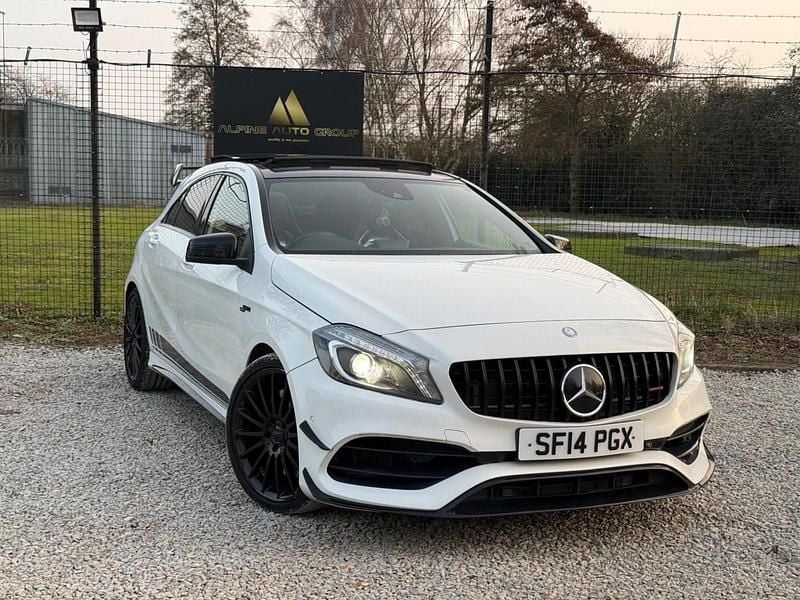 Used Mercedes A45 AMG 2017 White Hatchback