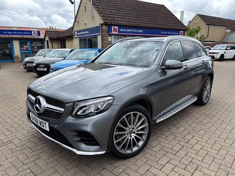 Grey Used 2018 Mercedes GLC250 AMG Line Premium Estate | £23,499 (Fair price) - Image 1/4