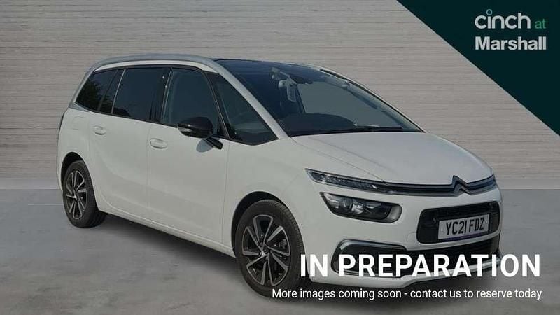 White Used 2021 Citroën C4 SpaceTourer Shine MPV | £16,908 (Fair price) - Image 1/4