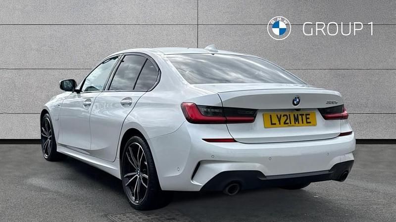 Used BMW 330e M Sport 292 HP (214 kW) 2021 White Sedan