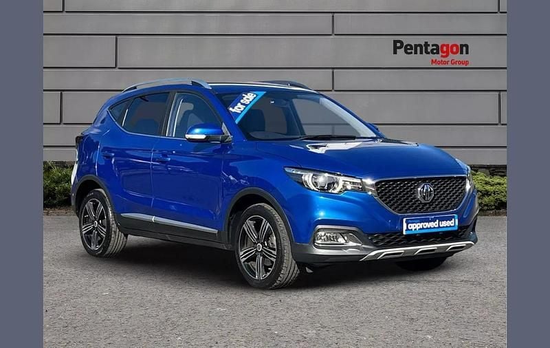 Blue Used 2017 MG ZS Exclusive Sedan | £8,295 (Good price) - Image 1/4