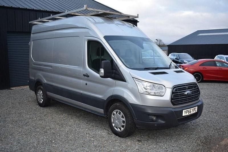 Used Ford Transit 130 HP (95 kW) 2016 Silver Van